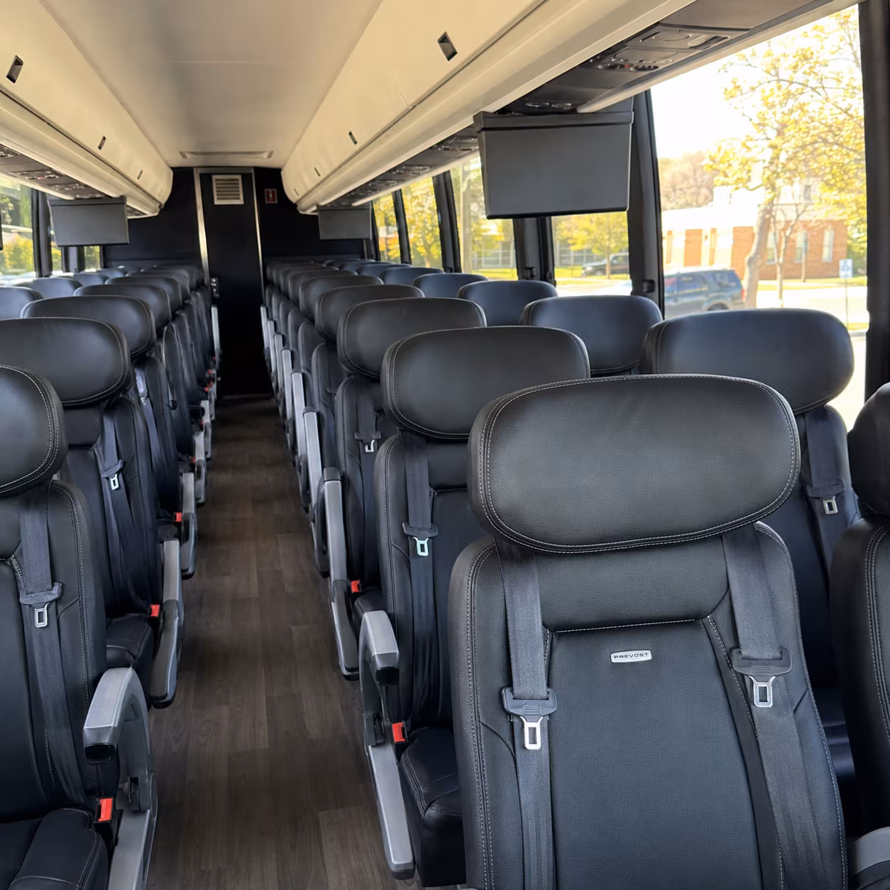 charter bus rentals for rock hill high school and college campus visits