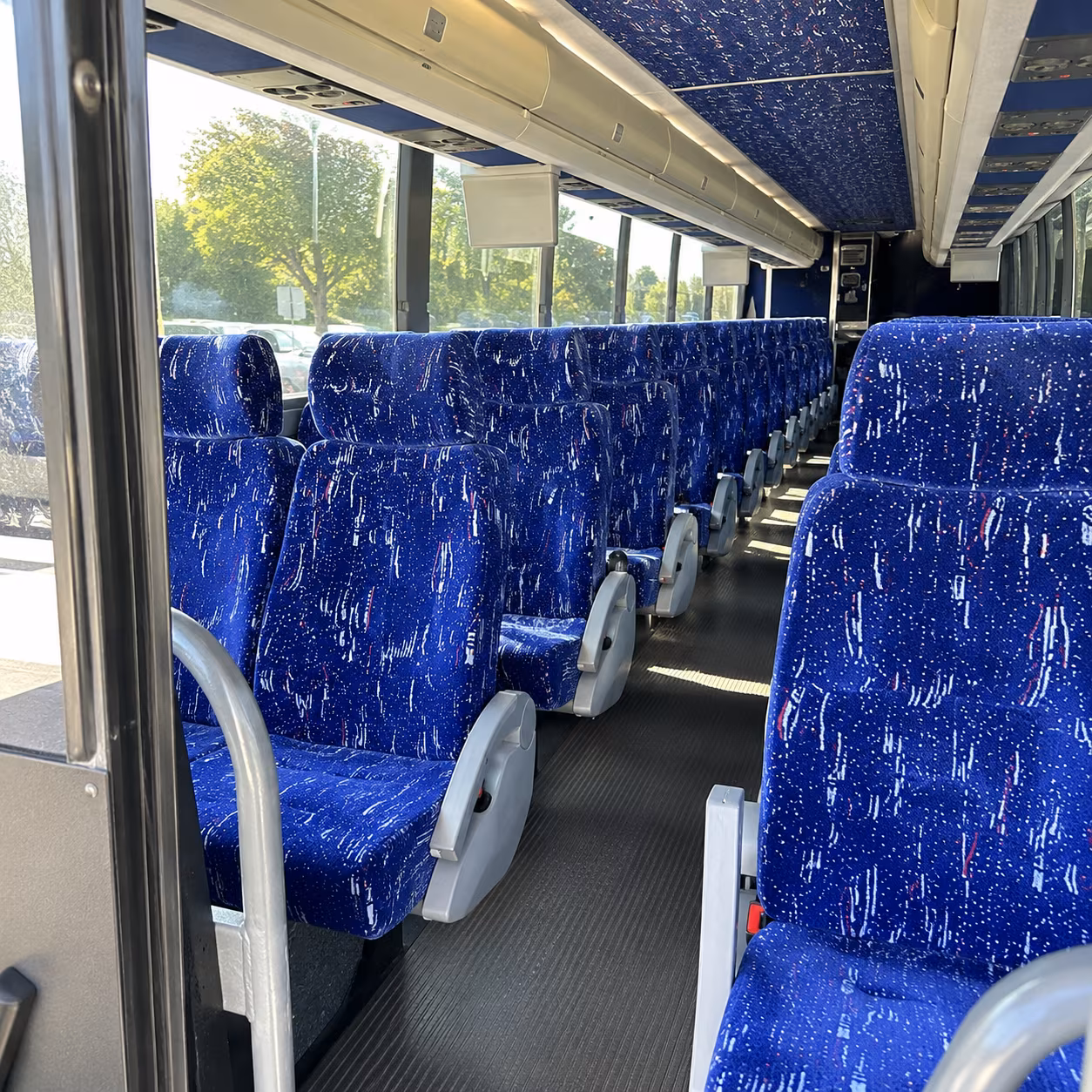 rock hill event transportation onboard seating