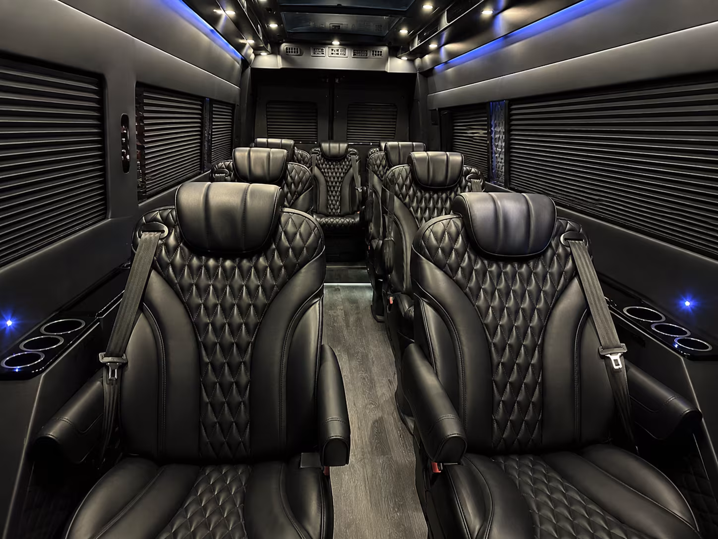 sprinter vans and party buses for private winery tours around york county